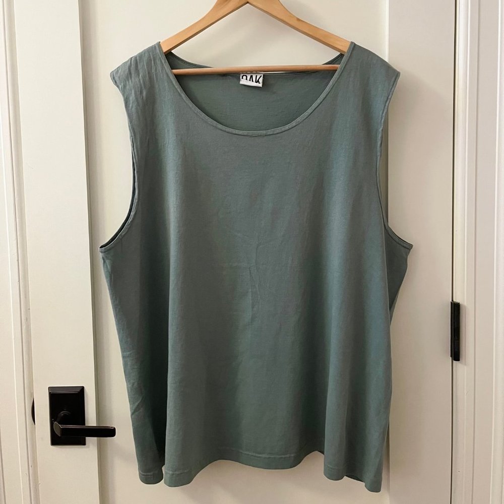 Blue-green Tank Top (Oak Brooklyn)